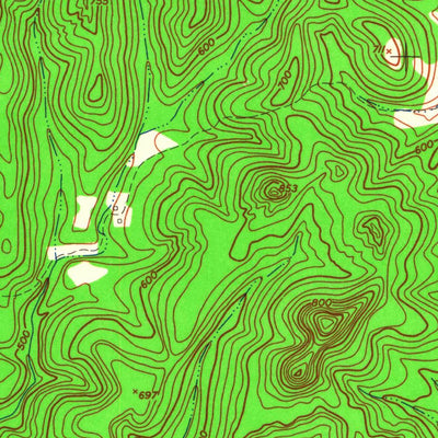 United States Geological Survey Cravens, KY (1962, 24000-Scale) digital map