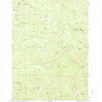 United States Geological Survey Crawfish Lake, OR (1972, 24000-Scale) digital map