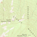 United States Geological Survey Crawford, CO (1965, 24000-Scale) digital map