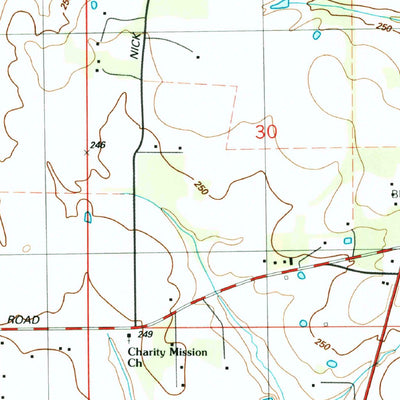 United States Geological Survey Crawford East, MS (1987, 24000-Scale) digital map