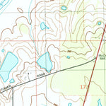 United States Geological Survey Crawford East, MS (1987, 24000-Scale) digital map
