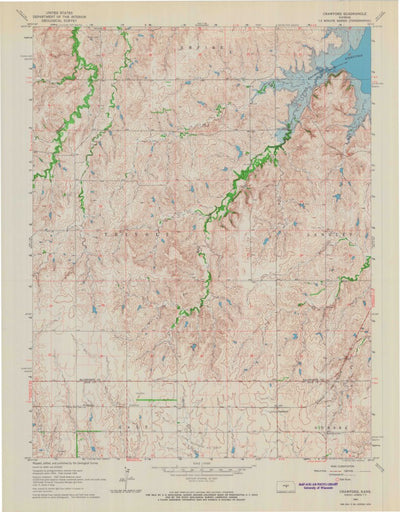 United States Geological Survey Crawford, KS (1964, 24000-Scale) digital map