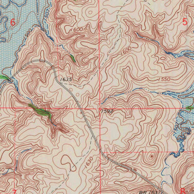 United States Geological Survey Crawford, KS (1964, 24000-Scale) digital map