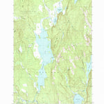 United States Geological Survey Crawford Lake, ME (1990, 24000-Scale) digital map