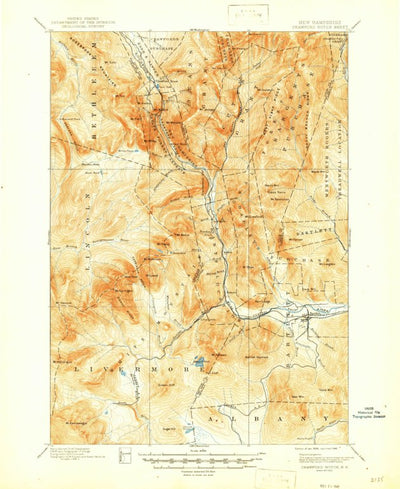 United States Geological Survey Crawford Notch, NH (1896, 62500-Scale) digital map