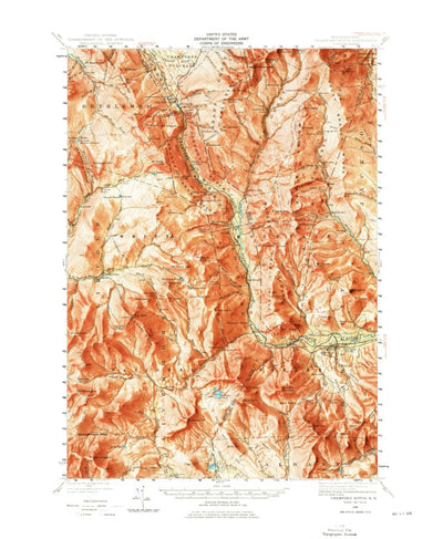 United States Geological Survey Crawford Notch, NH (1946, 62500-Scale) digital map