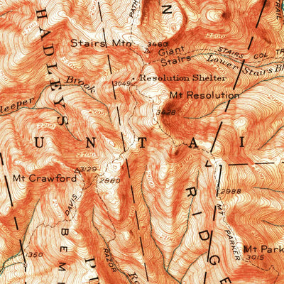 United States Geological Survey Crawford Notch, NH (1946, 62500-Scale) digital map