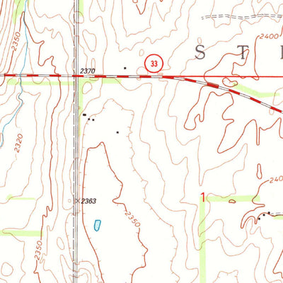 United States Geological Survey Crawford, OK (1998, 24000-Scale) digital map