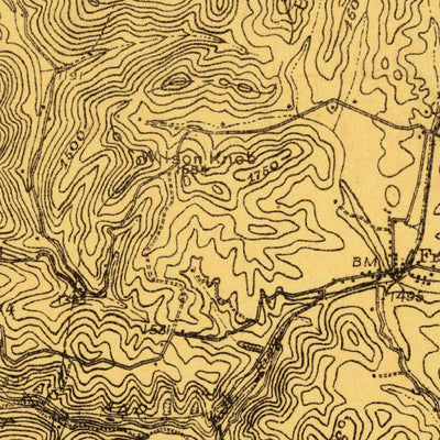 United States Geological Survey Crawford, WV (1912, 48000-Scale) digital map