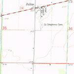 United States Geological Survey Crawfordsville, AR (1981, 24000-Scale) digital map