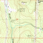 United States Geological Survey Crawfordsville, OR (1988, 24000-Scale) digital map