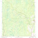 United States Geological Survey Crawfordville West, FL (1972, 24000-Scale) digital map