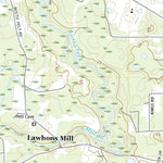 United States Geological Survey Crawfordville West, FL (2021, 24000-Scale) digital map