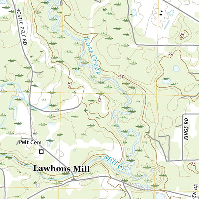 United States Geological Survey Crawfordville West, FL (2021, 24000-Scale) digital map