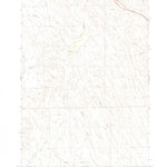 United States Geological Survey Crazy Woman Ranch, WY (1972, 24000-Scale) digital map