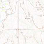 United States Geological Survey Crazy Woman Ranch, WY (1972, 24000-Scale) digital map