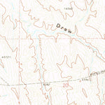 United States Geological Survey Crazy Woman Ranch, WY (1972, 24000-Scale) digital map