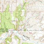 United States Geological Survey Crazyman Coulee, MT (1971, 24000-Scale) digital map