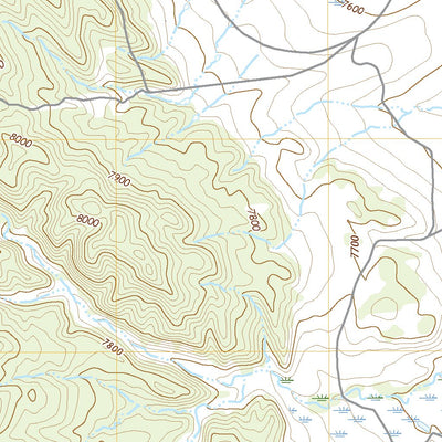 United States Geological Survey Creager Reservoir, CO (2022, 24000-Scale) digital map