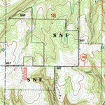 United States Geological Survey Creal Springs, IL (1996, 24000-Scale) digital map