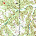 United States Geological Survey Creal Springs, IL (1996, 24000-Scale) digital map