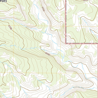 United States Geological Survey Cream Pots, UT (2020, 24000-Scale) digital map