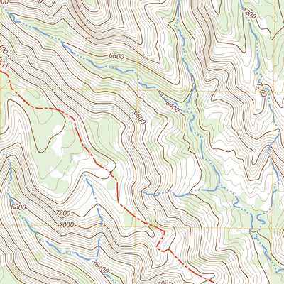 United States Geological Survey Cream Pots, UT (2023, 24000-Scale) digital map