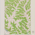 United States Geological Survey Cream, WI (1974, 24000-Scale) digital map