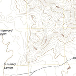 United States Geological Survey Creamery Canyon, AZ (2021, 24000-Scale) digital map