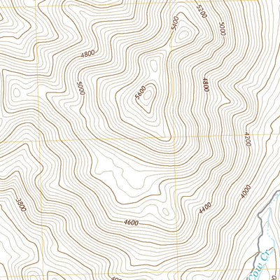 United States Geological Survey Creamery Canyon, AZ (2021, 24000-Scale) digital map