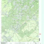 United States Geological Survey Crecy, TX (2004, 24000-Scale) digital map