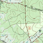 United States Geological Survey Crecy, TX (2004, 24000-Scale) digital map