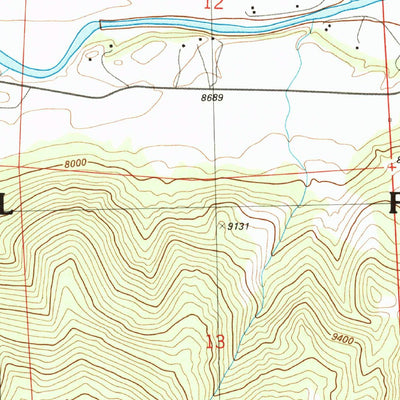 United States Geological Survey Creede, CO (1986, 24000-Scale) digital map