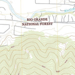 United States Geological Survey Creede, CO (2022, 24000-Scale) digital map