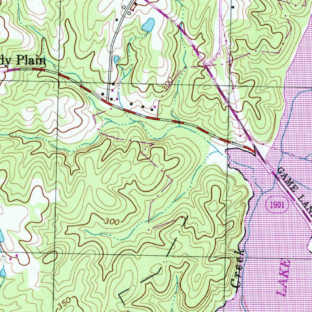 Creedmoor, NC (1998, 24000-Scale) Map by United States Geological ...