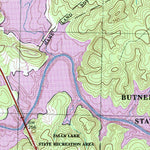 United States Geological Survey Creedmoor, NC (1998, 24000-Scale) digital map