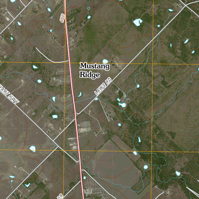 United States Geological Survey Creedmoor, TX (2010, 24000-Scale) digital map