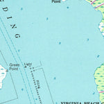 United States Geological Survey Creeds, VA-NC (1954, 24000-Scale) digital map