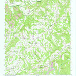 United States Geological Survey Creel, AL (1951, 24000-Scale) digital map