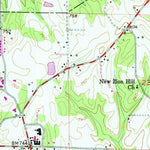 United States Geological Survey Creel, AL (1951, 24000-Scale) digital map