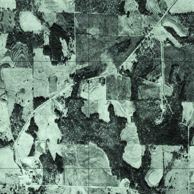 United States Geological Survey Creel, AL (1975, 24000-Scale) digital map