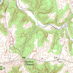 United States Geological Survey Creelsboro, KY (1953, 24000-Scale) digital map