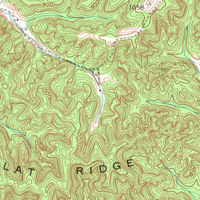 United States Geological Survey Creelsboro, KY (1953, 24000-Scale) digital map