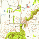 United States Geological Survey Creighton, MO (1953, 24000-Scale) digital map