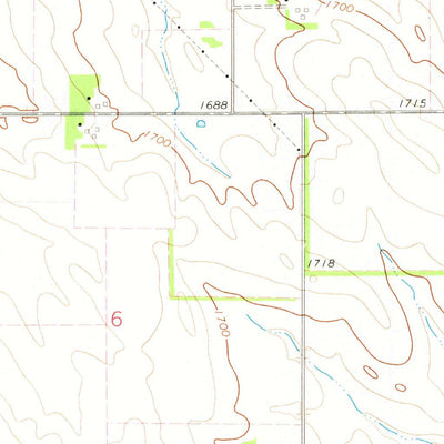 United States Geological Survey Creighton, NE (1974, 24000-Scale) digital map