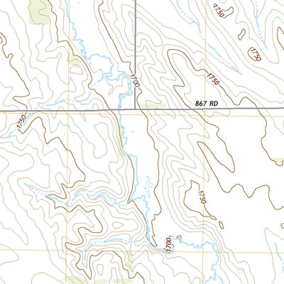 United States Geological Survey Creighton, NE (2021, 24000-Scale) digital map