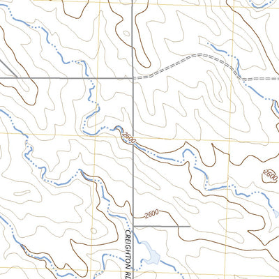 United States Geological Survey Creighton, SD (2023, 24000-Scale) digital map
