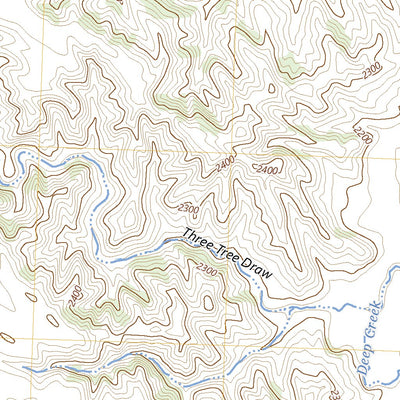 United States Geological Survey Creighton, SD (2023, 24000-Scale) digital map