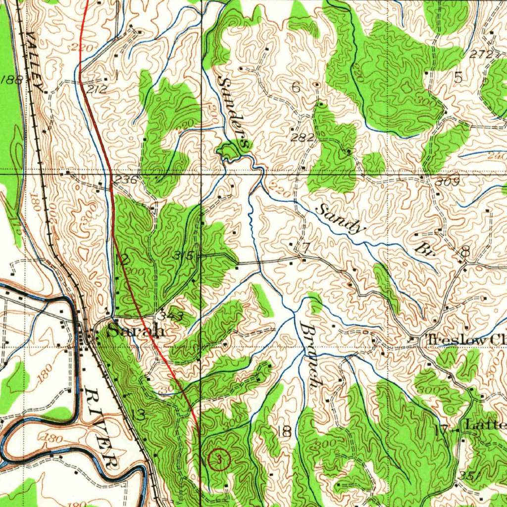 Crenshaw, MS (1932, 62500-Scale) Map by United States Geological Survey ...