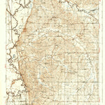 United States Geological Survey Crenshaw, MS (1935, 62500-Scale) digital map